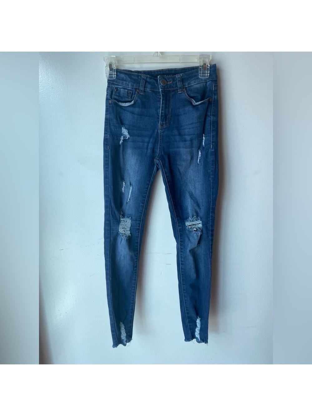 Juniors size 1 Blue Jeans by Enjean skinny jeans Tote8